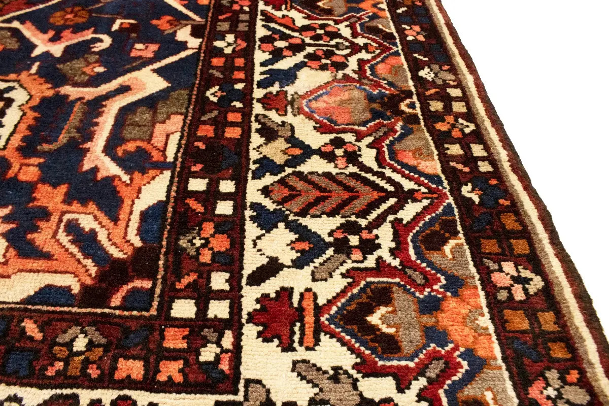 Handmade Vintage Oriental Rug Floral Style Farmhouse Living Room Carpet 10X12 ft