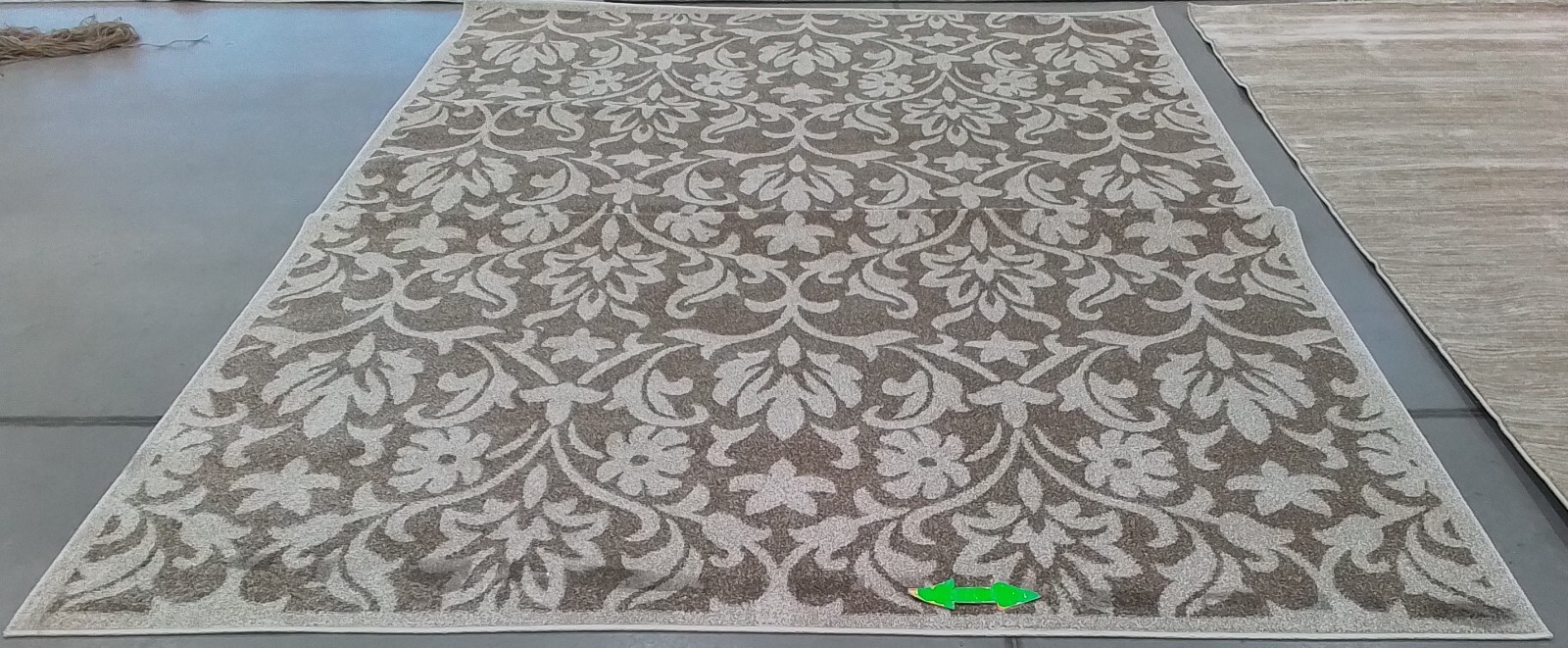 WHEAT / BEIGE 8′-0″ x 10′-0″ Stained Rug, Reduced Price 1172767650 AMT424S-8
