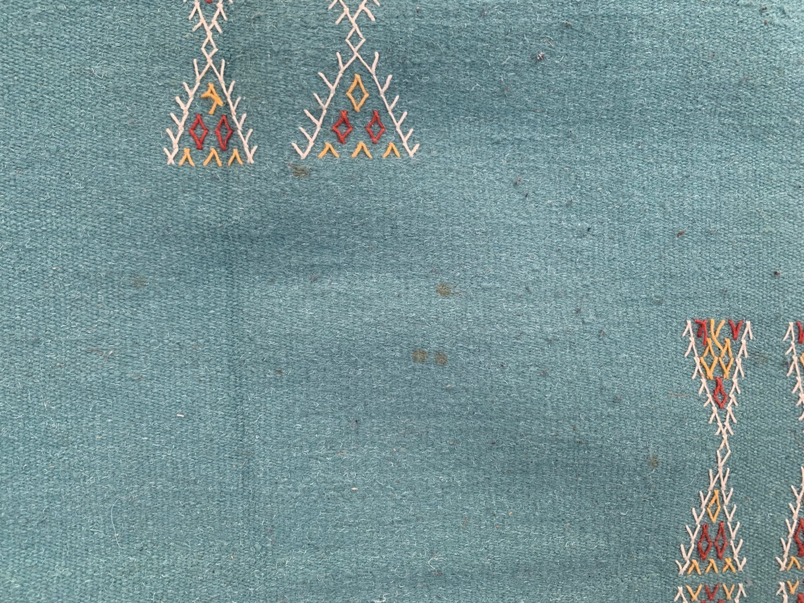 Vintage Moroccan Silk Sabra Kilim,Traditional Kilim 3×5 ft Free Ship