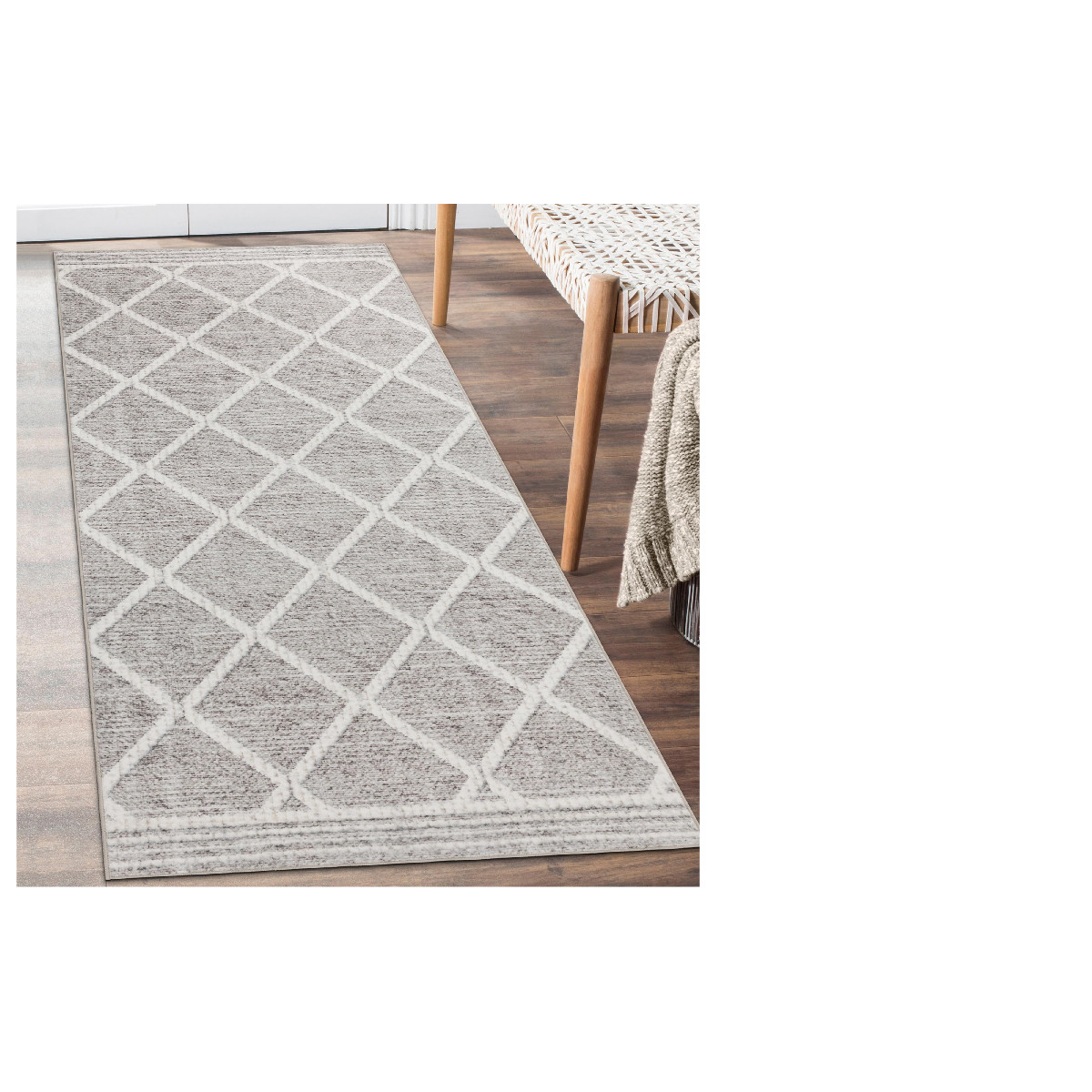 Realife Rugs Machine Washable Area Rug – Bedroom Bathroom Kitchen Entryway