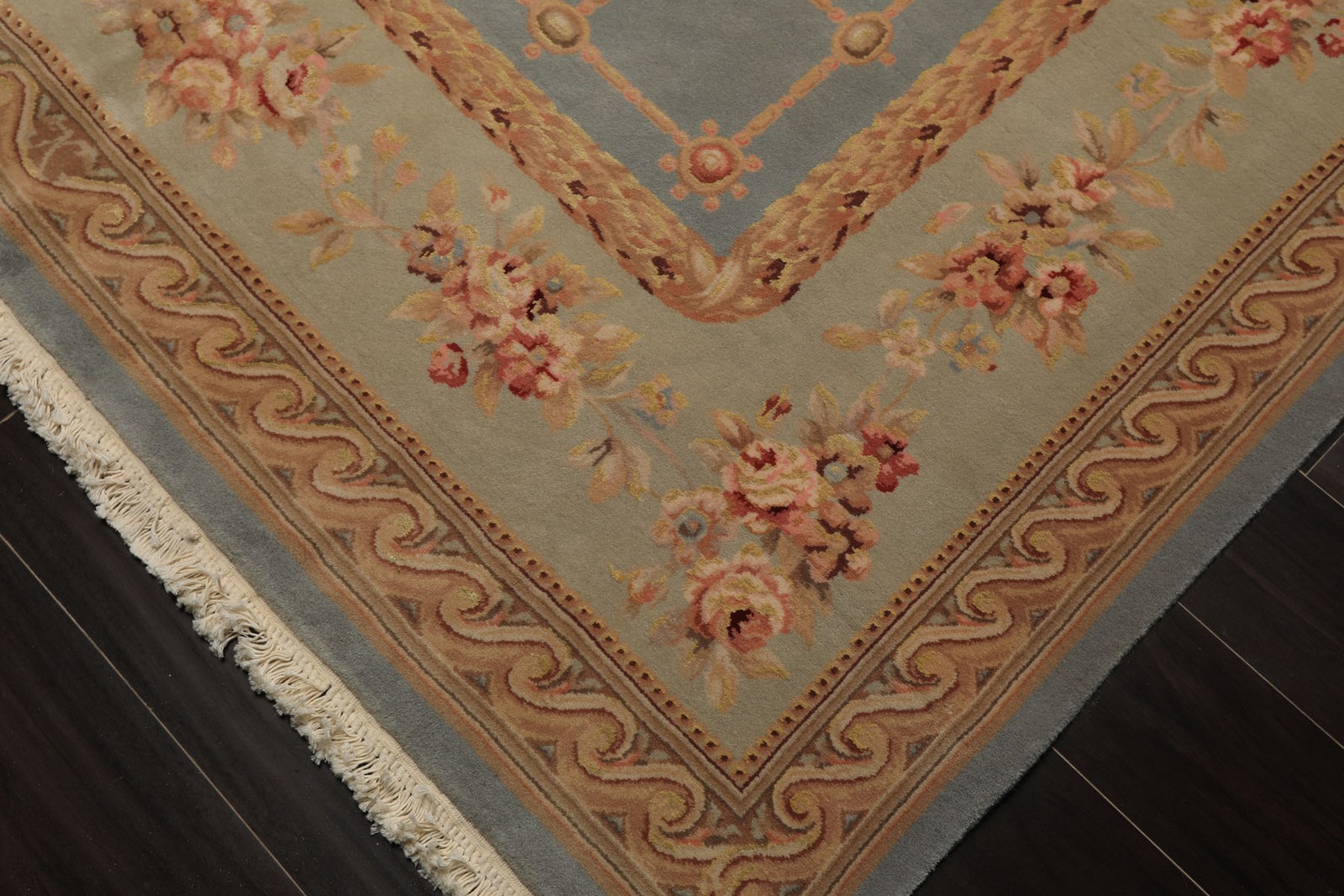Asmara 5’10″x8’9″ Hand Knotted Wool/Silk French Aubusson 300 KPSI Rug
