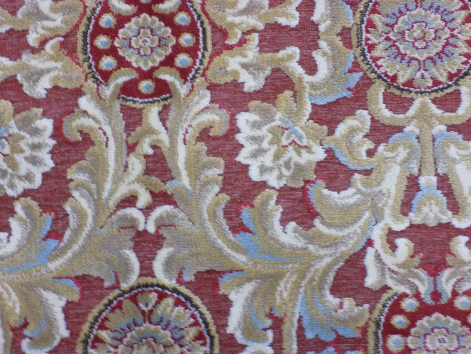 RED 3′-3″ X 4′-7″ Flaw in Rug Reduced Price 1172562887 PAR08-202-3