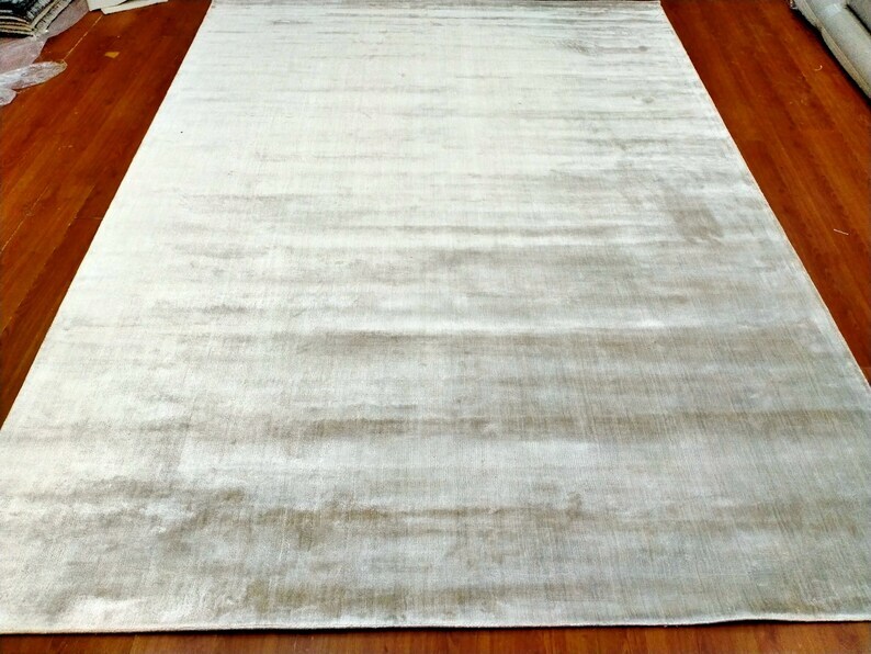 Hand-Woven Carpets Ultra chick Carpets Soft Luxury 100% Viscose Cut Carpets
