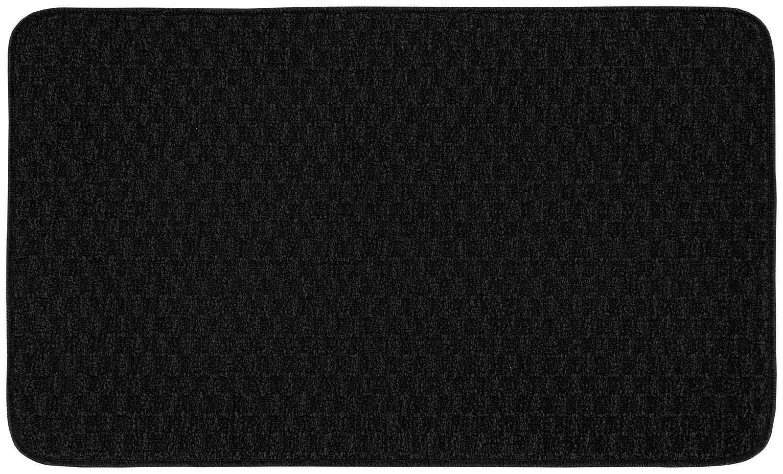 Town Square Area Rug, 24-Inch by 40-Inch, Black