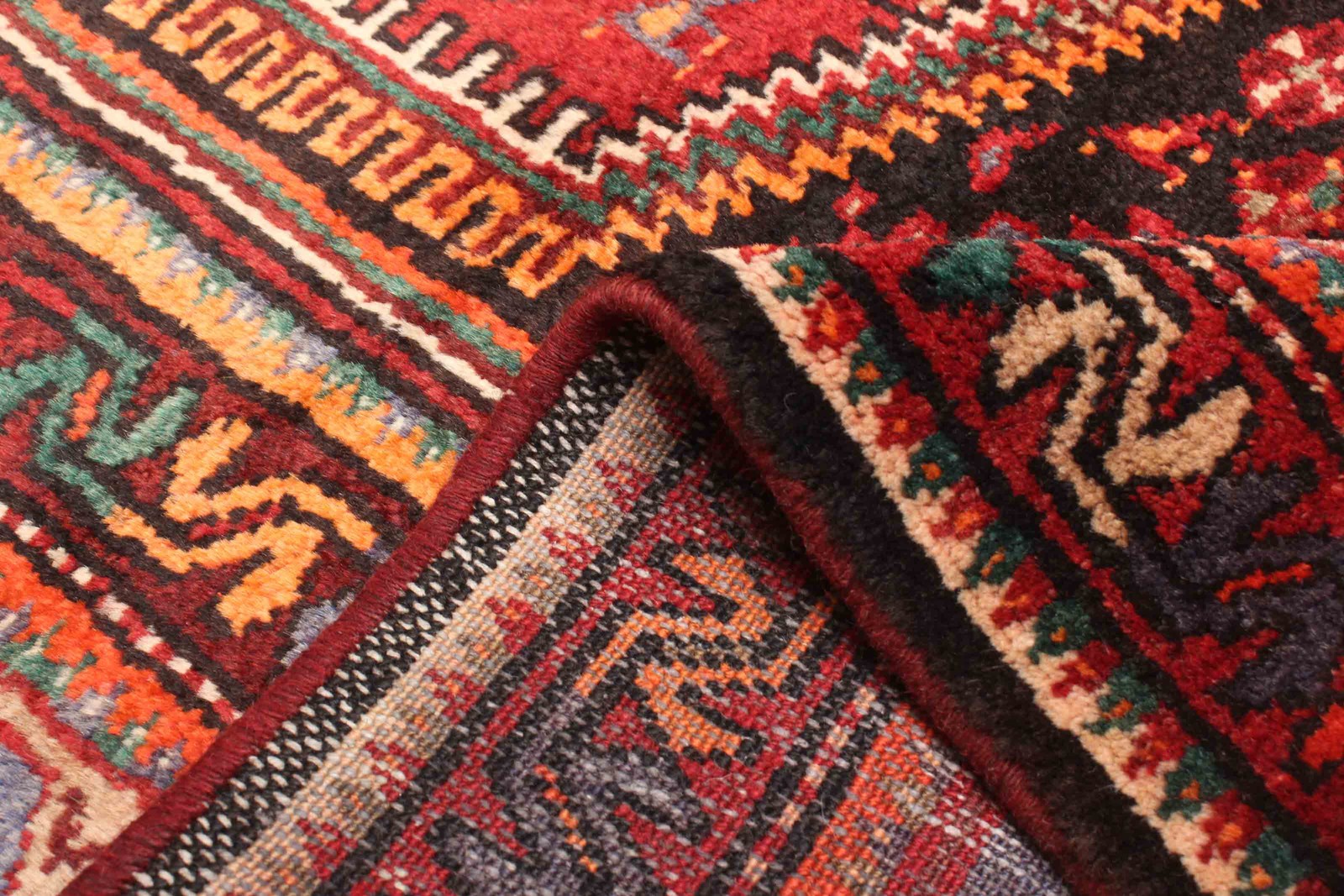 Vintage Traditional Hand-Knotted Area Rug 4’6″ x 7’5″ Oriental Wool Carpet