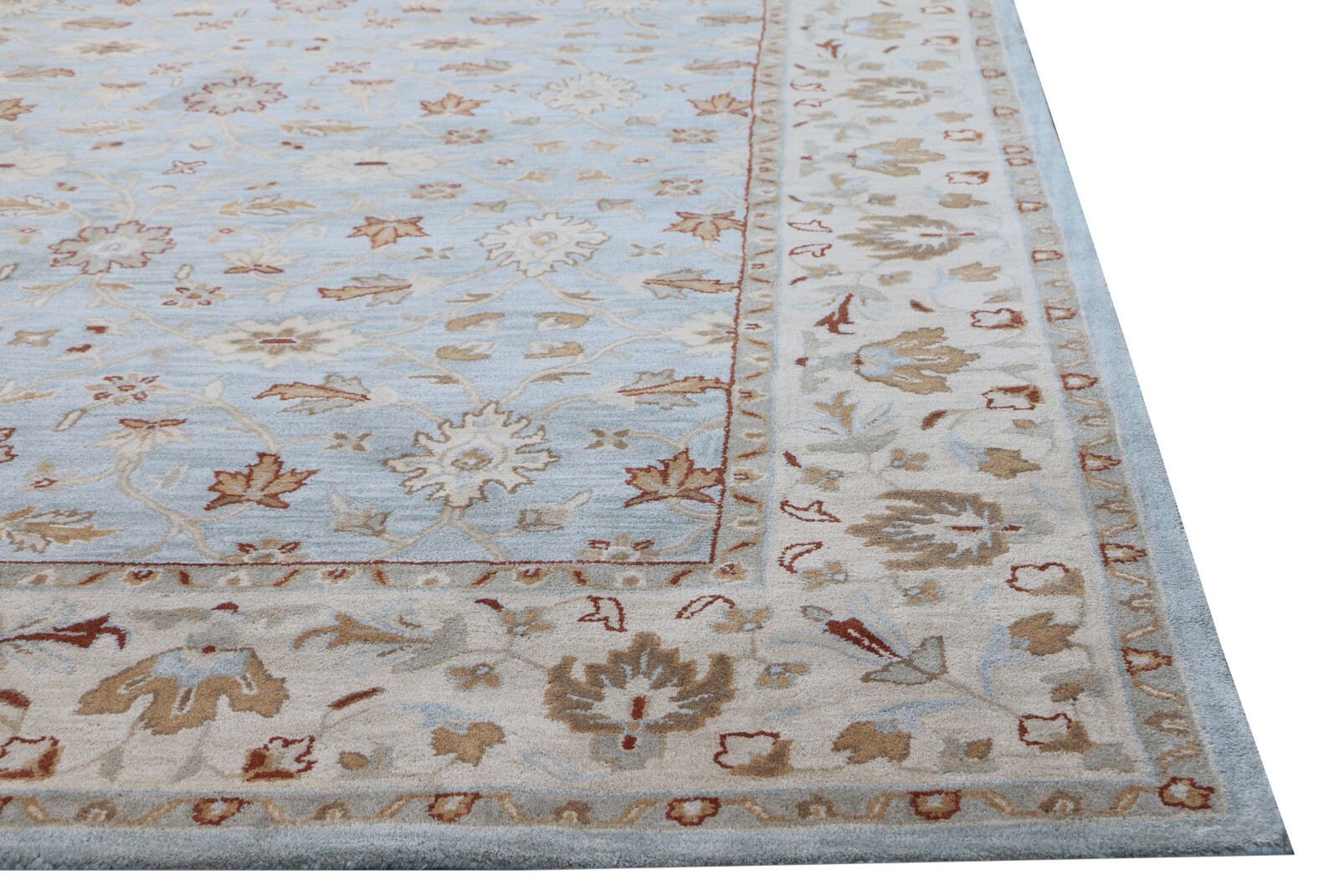 Womens Weavers Malika Handmade Rug Floral Design traditional look Area Rug