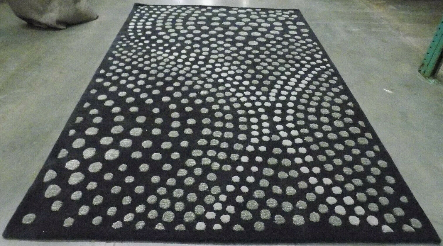 DARK GREY 6′ X 9′ Flaw in Rug Reduced Price 1172559779 SOH654A-6