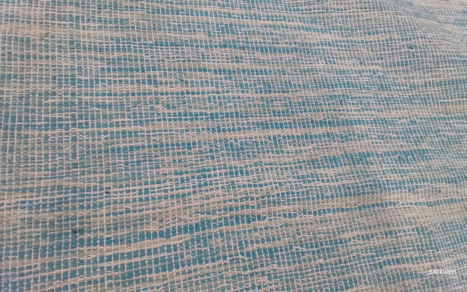 AQUA / BLUE 9′-0″ x 12′-0″ Back Stain Rug, Reduced Price 1172767705 MTK250J-9