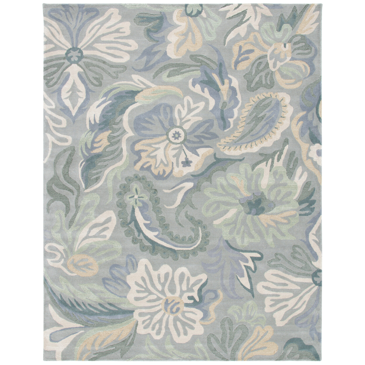 SAFAVIEH Jardin JAR463A Handmade Grey / Dark Grey Rug