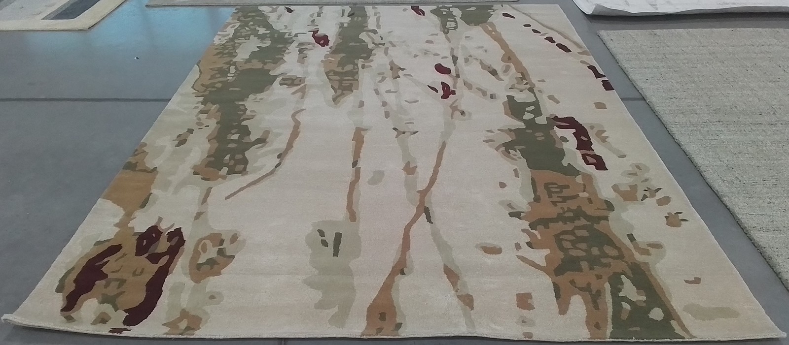 BEIGE / GREEN 8′-0″ x 10′-0″ Cut on Rug, Reduced Price 1172800975 BEL120A-8