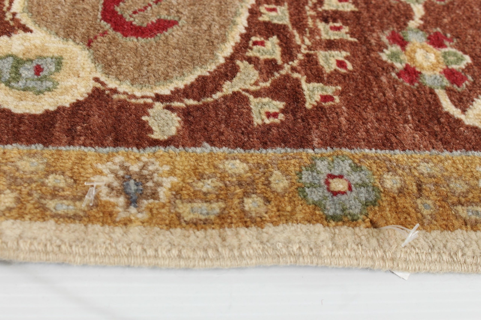 Genuine 7’9′ x 9’5′ Fine Peshawar Vegetable Dyes Area Rug Carpet