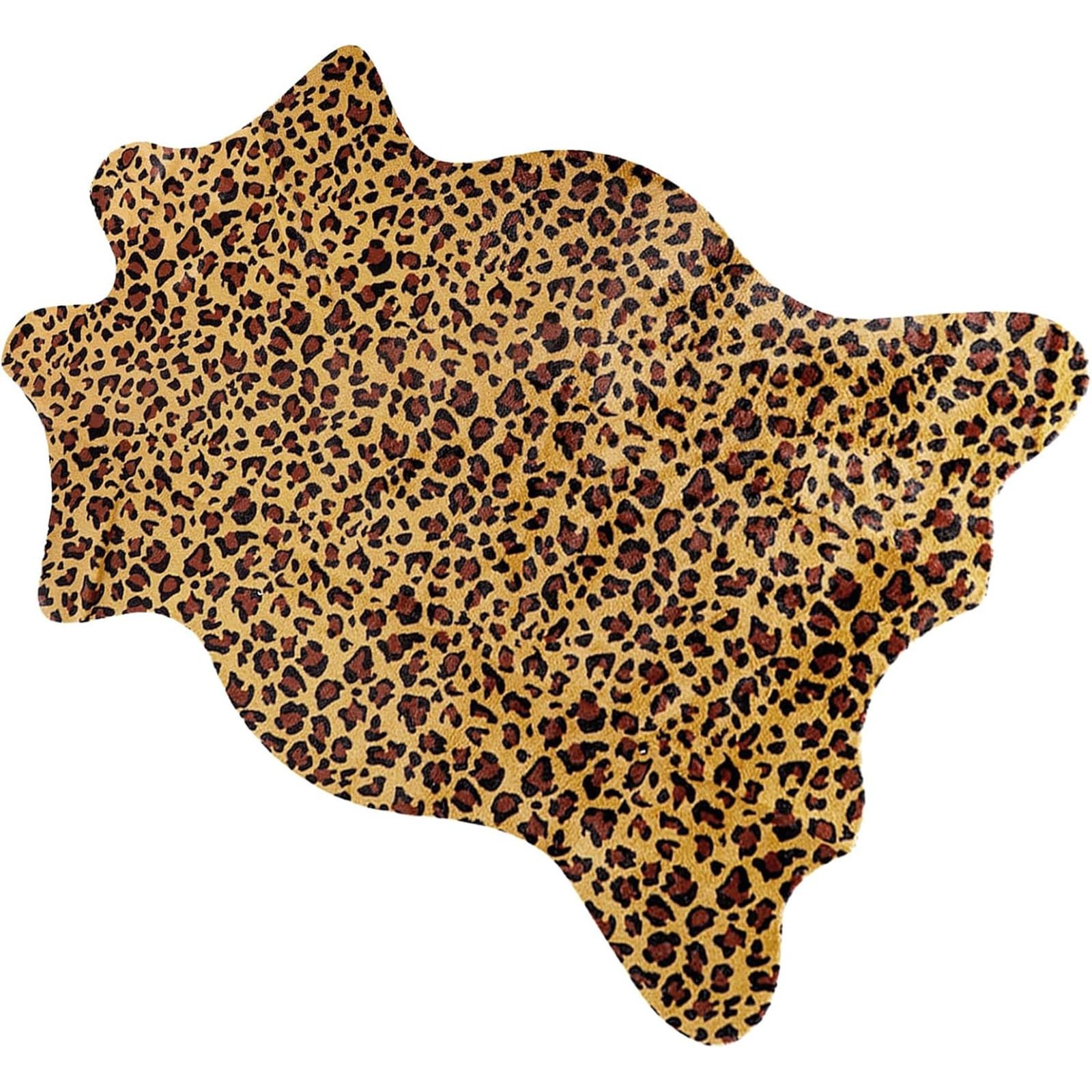 Leopard Rug Cute Cheetah Print Rug Area Rug Nice Western Decor for Living Roo…
