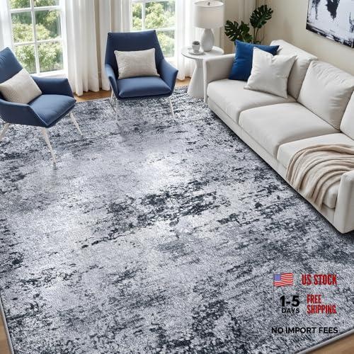 Rugixe 5×7 Non-Slip Area Rugs – Washable & Non-Slip