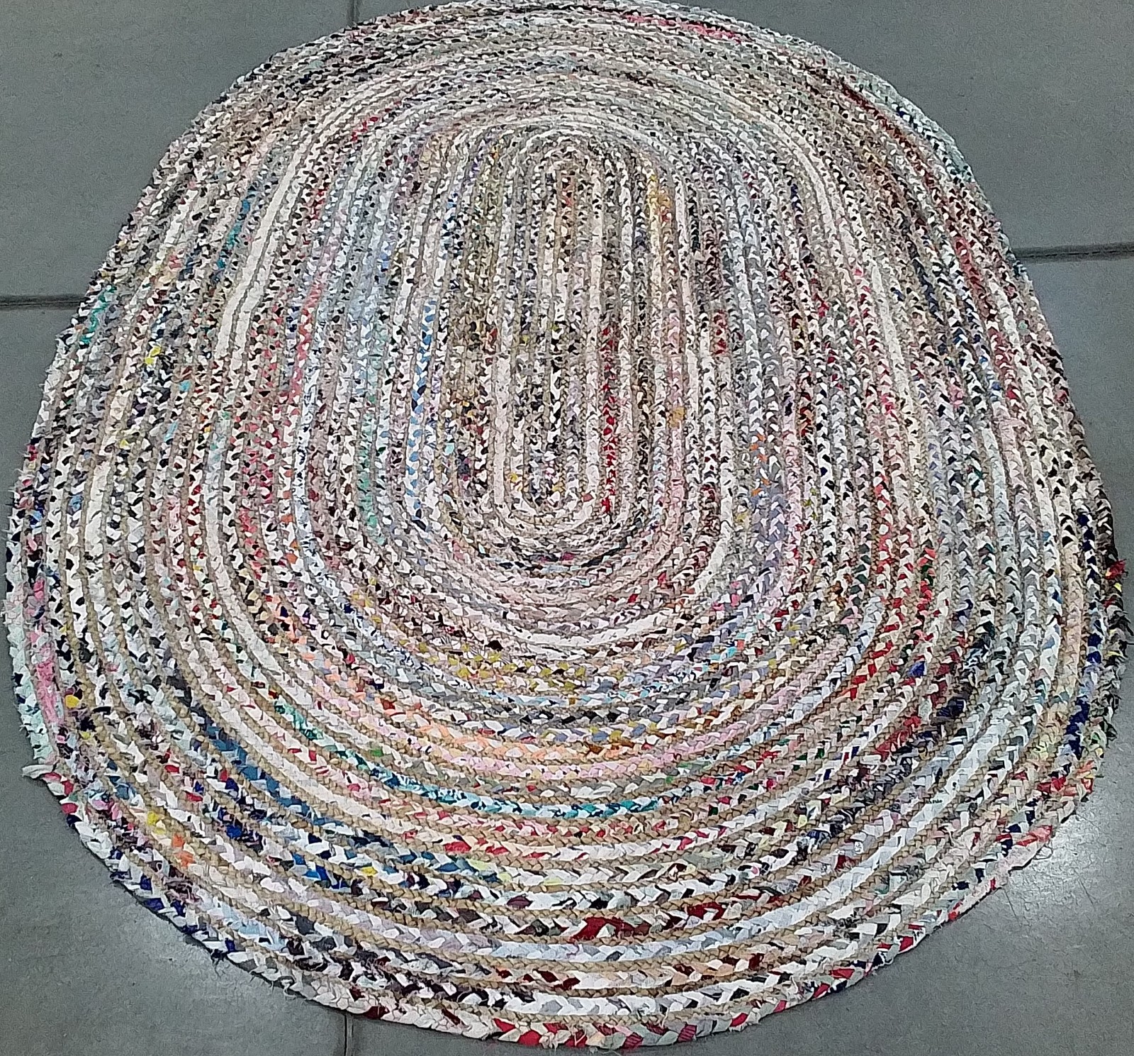BEIGE / MULTI 5′-0″ x 8′-0″ Flaw in Rug, Reduced Price 1172791598 CAP202B-5OV