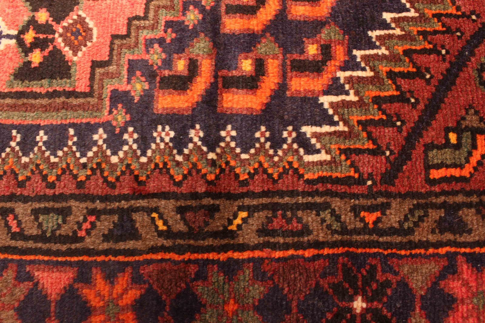 Vintage Traditional Hand-Knotted Area Rug 4’5″ x 6’7″ Oriental Wool Carpet