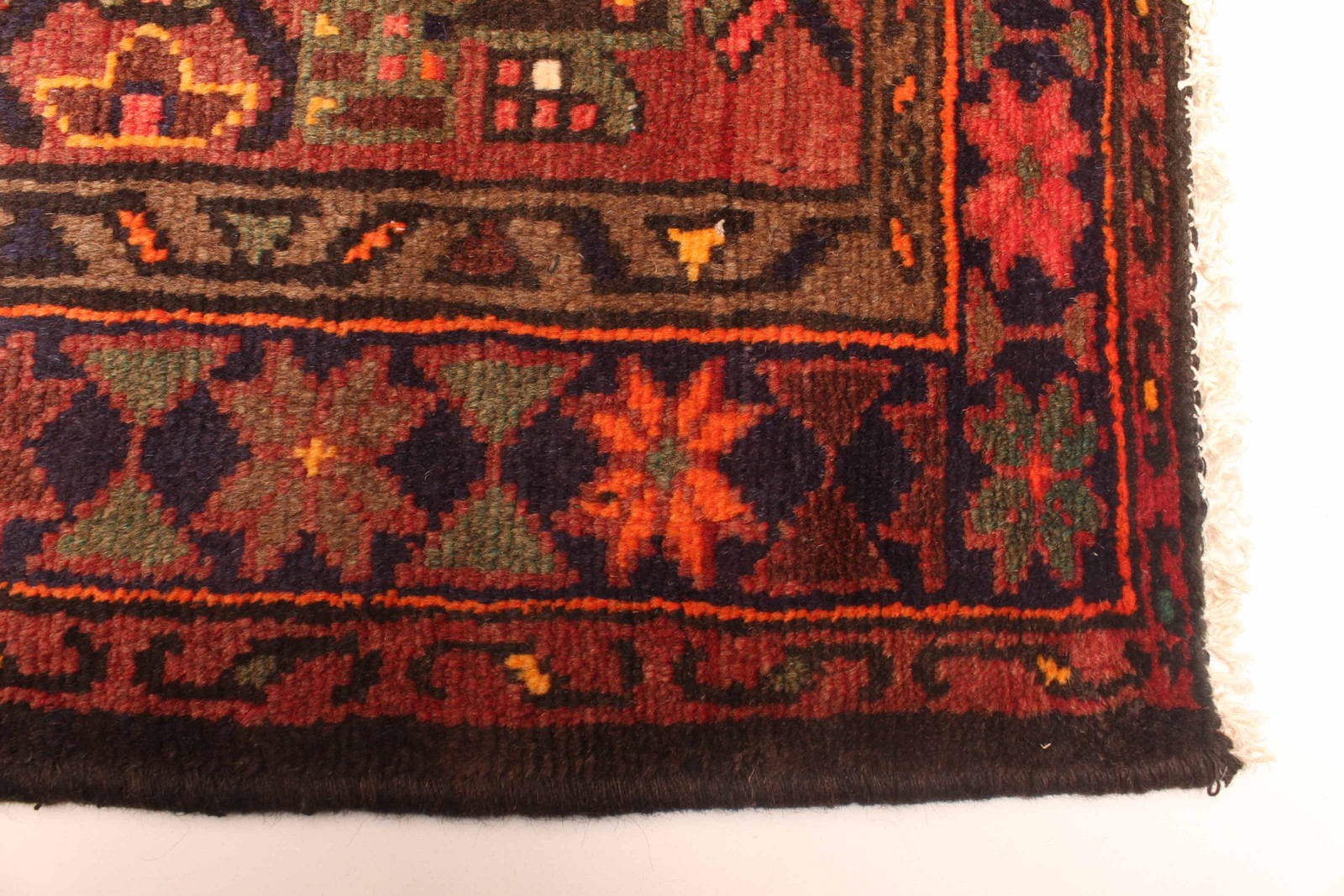 Vintage Traditional Hand-Knotted Area Rug 4’5″ x 6’7″ Oriental Wool Carpet