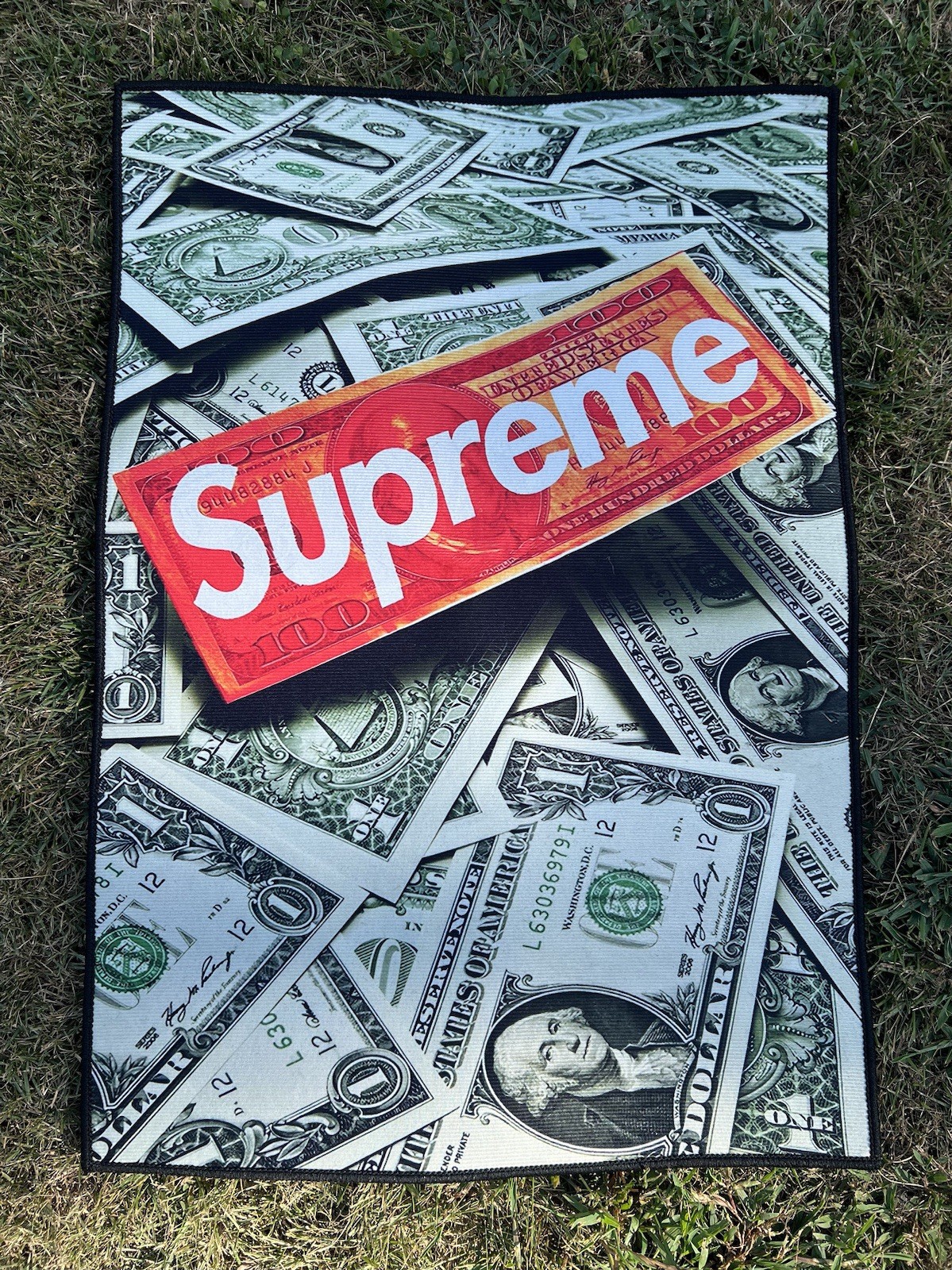 Custom Rugs BAPE/SUPREME/KAWS/MONEY RUNNER! Decor Rug