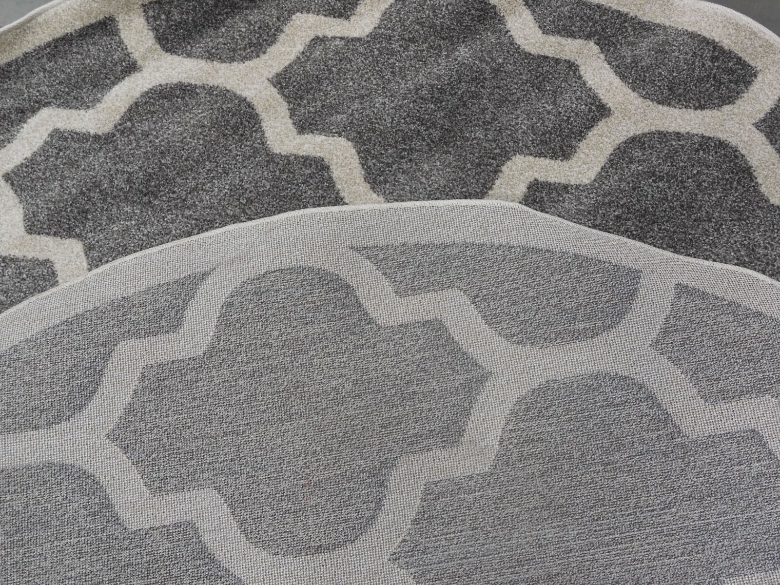 DARK GREY / BEIGE 7′ X 7′ Pulled Threads Rug Reduced Price 1172608029 AMT420R-7R