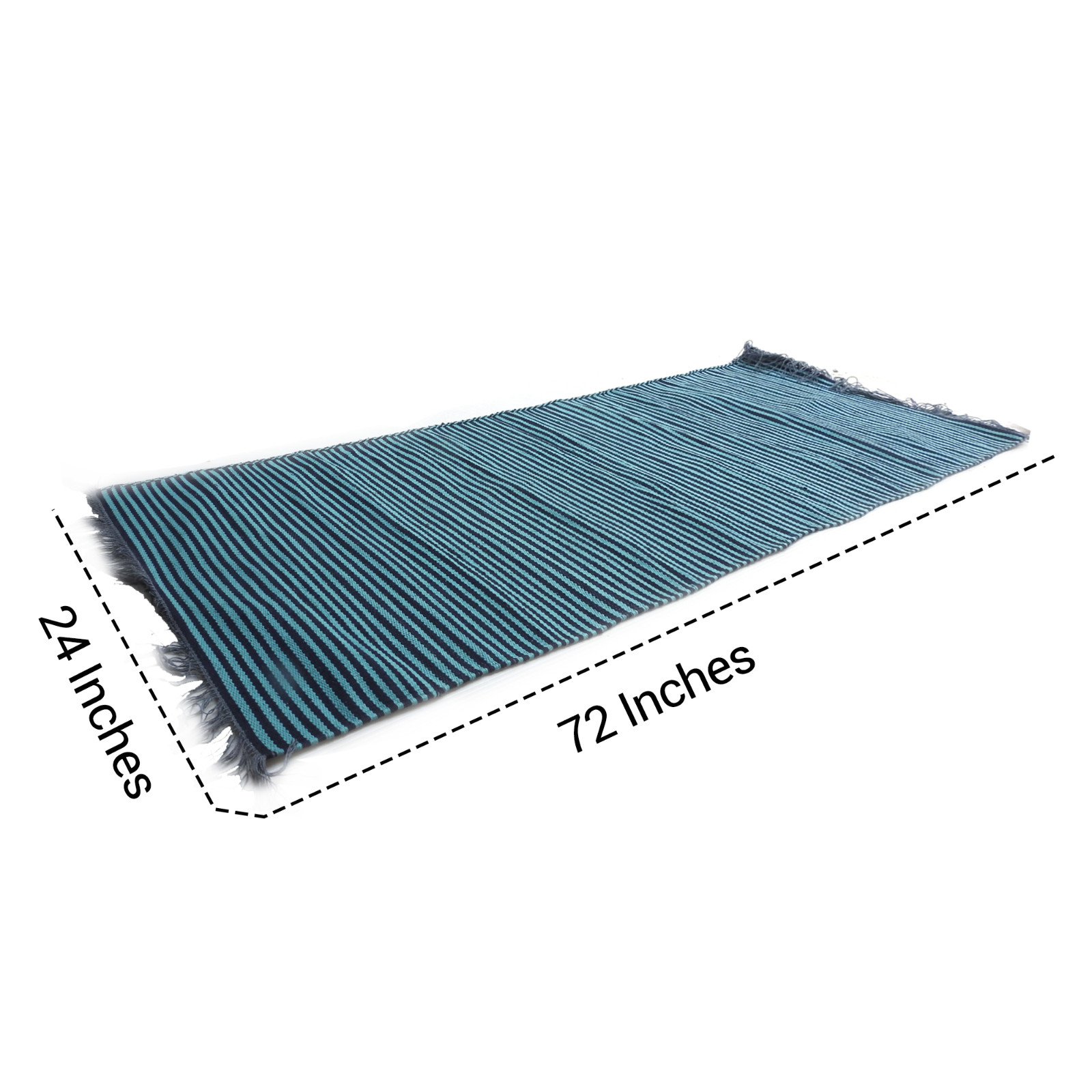Rug Meditation Mat Durable Boho Style Mat Awadh Chikan Craft Cotton Handmade NEW