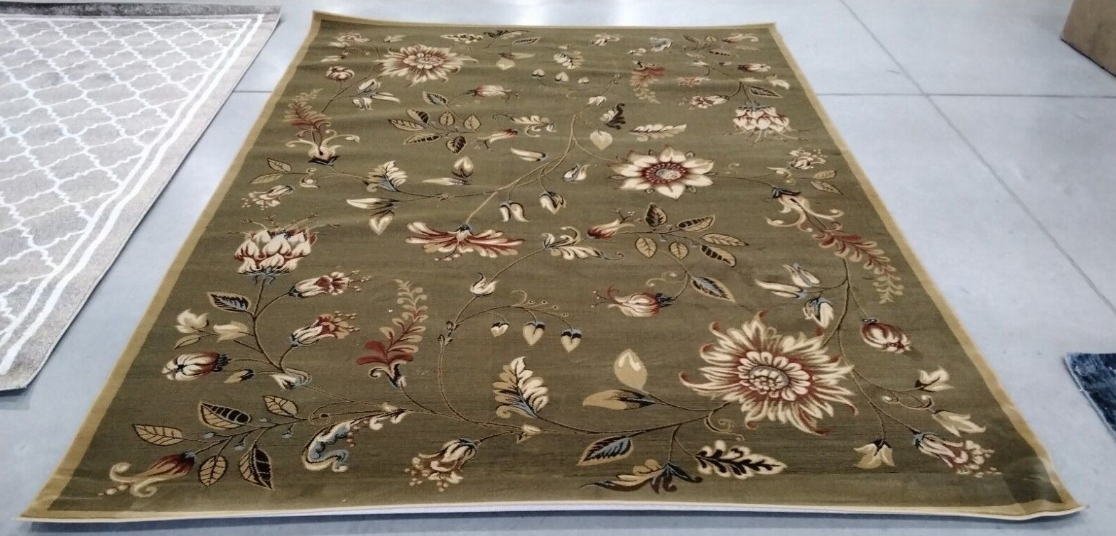 GREEN / MULTI 8′ X 11′ Flaw in Rug, Reduced Price 1172715202 LNH552-5291-8