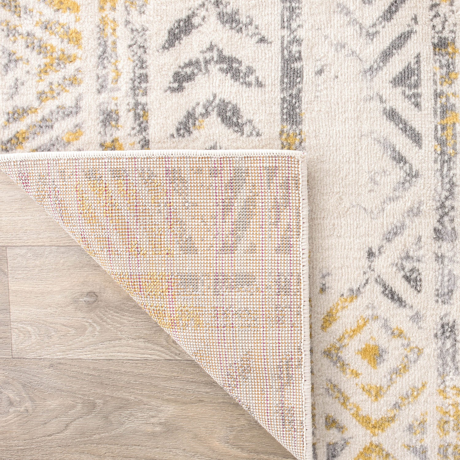 Rugshop Carpet Rug Runner Geometric Distressed Bohemian Kitchen Runner Rugs 2×7