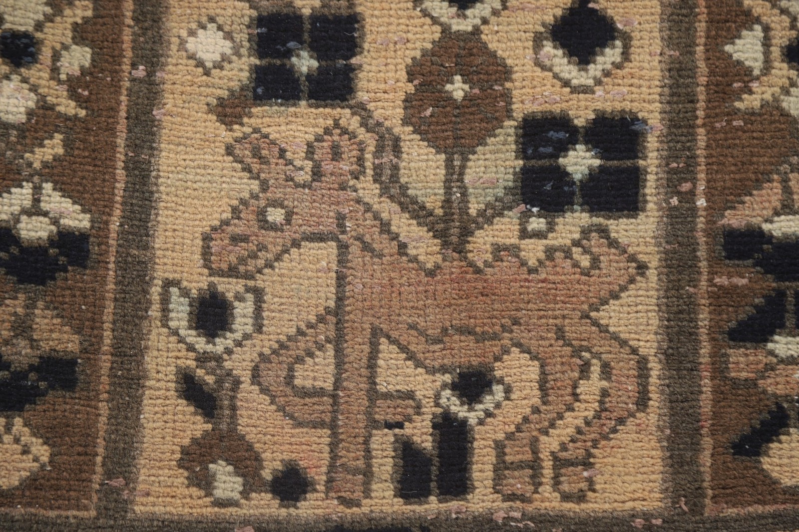 Garden Design Handmade Area Rug 7×10 Vintage Traditional Tribal Room Size Carpet