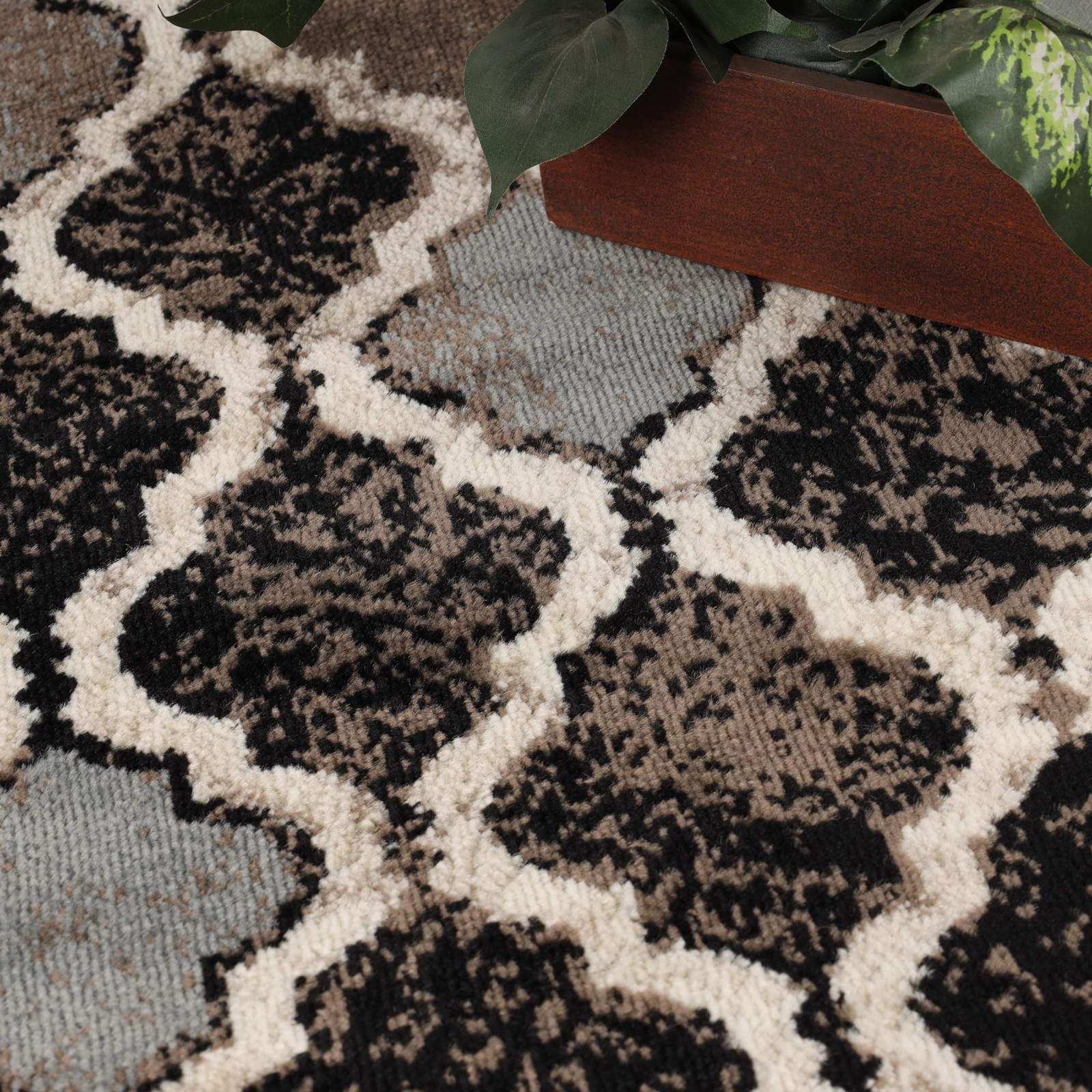 Superior Indoor Small Area Rug Jute Backed Perfect For Living/Dining Room