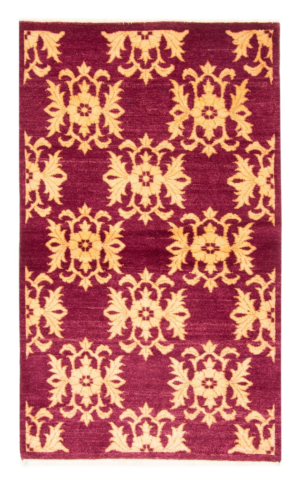 3’1″ x 5’2″ Hand Knotted Area Rug Traditional Oriental Wool Carpet