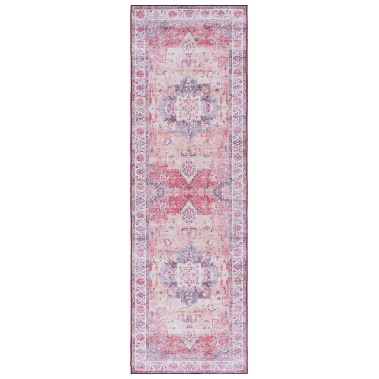 SAFAVIEH Tucson Collection TSN163P Rust / Beige Rug