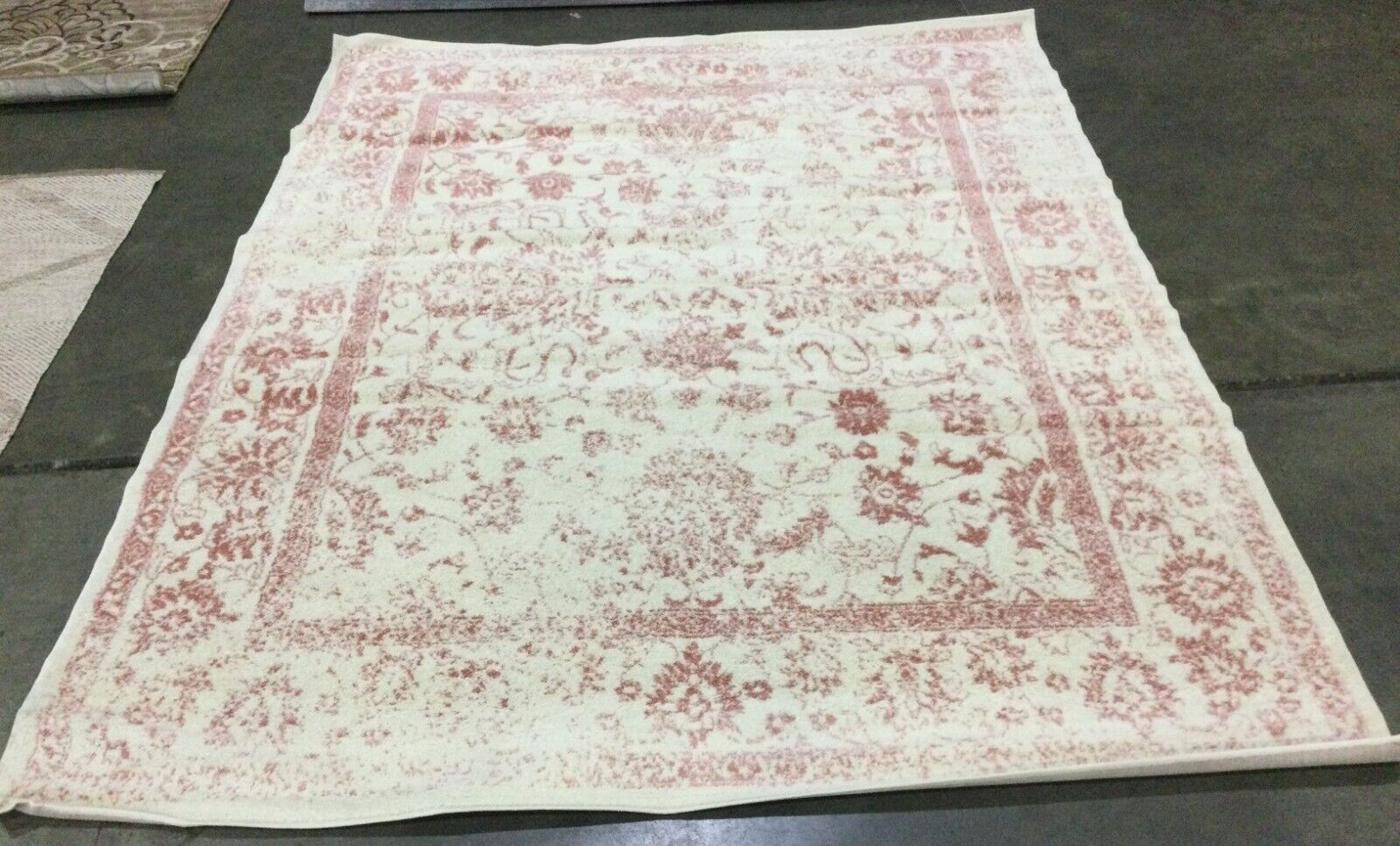 IVORY / ROSE 8′ X 10′ Stained Rug, Reduced Price 1172655609 ADR109H-8