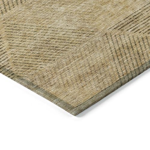 Chantille ACN777 Gold 1’8″ x 2’6″ Indoor/Outdoor, Machine Washable, Easy