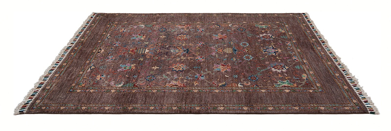 Ziegler 208×150 cm hand knotted oriental fine carpet rug brown