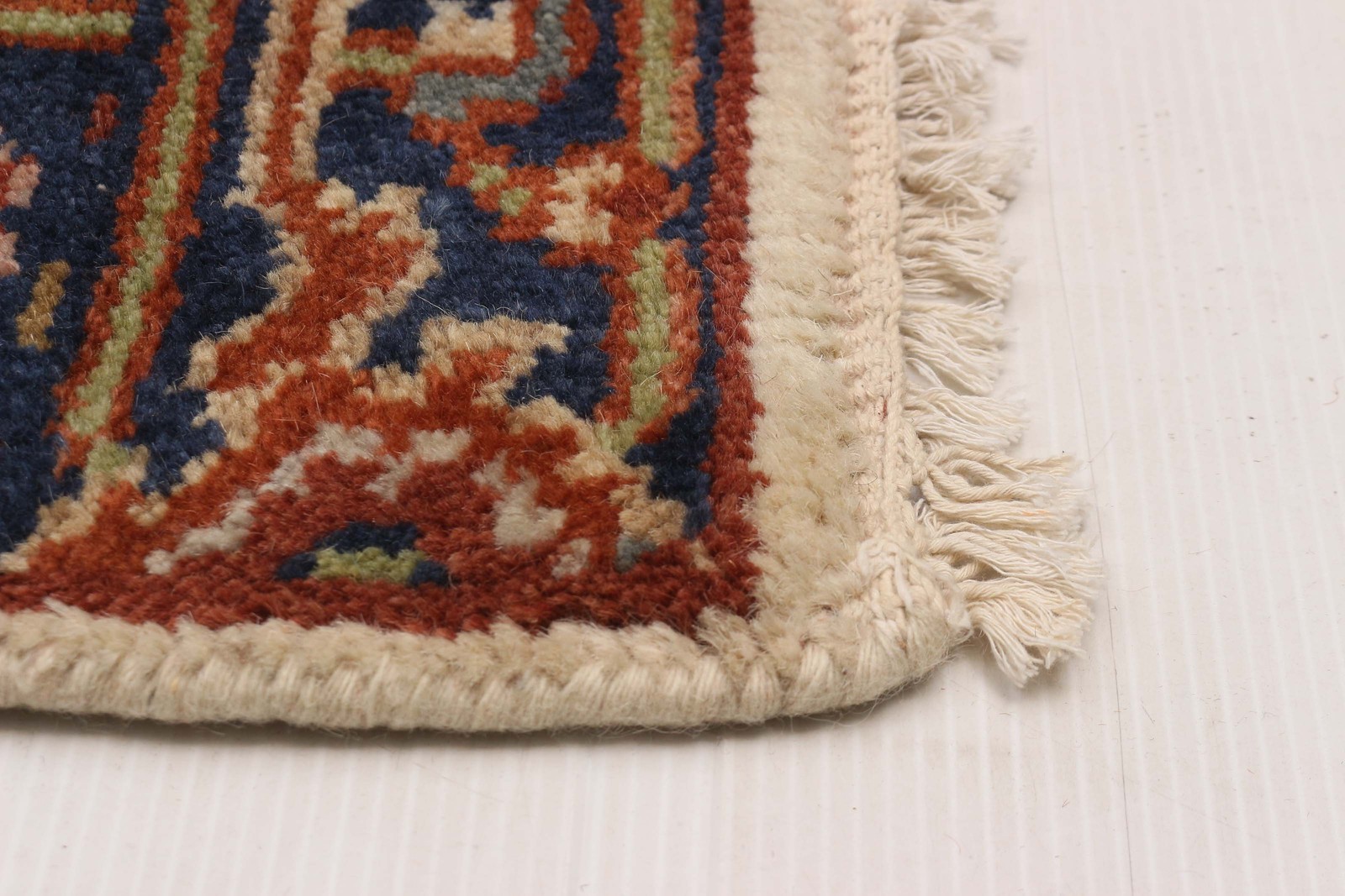 2’6″ x 15’9″ Vintage Hand-knotted Runner Rug Traditional Oriental Wool Carpet