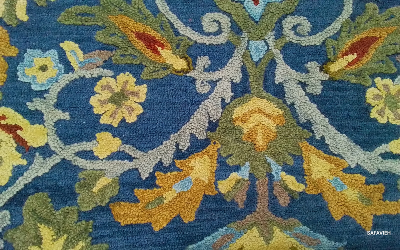 NAVY / MULTI 8′-0″ x 10′-0″ Hole in Rug, Reduced Price 1172802715 BLM402A-8