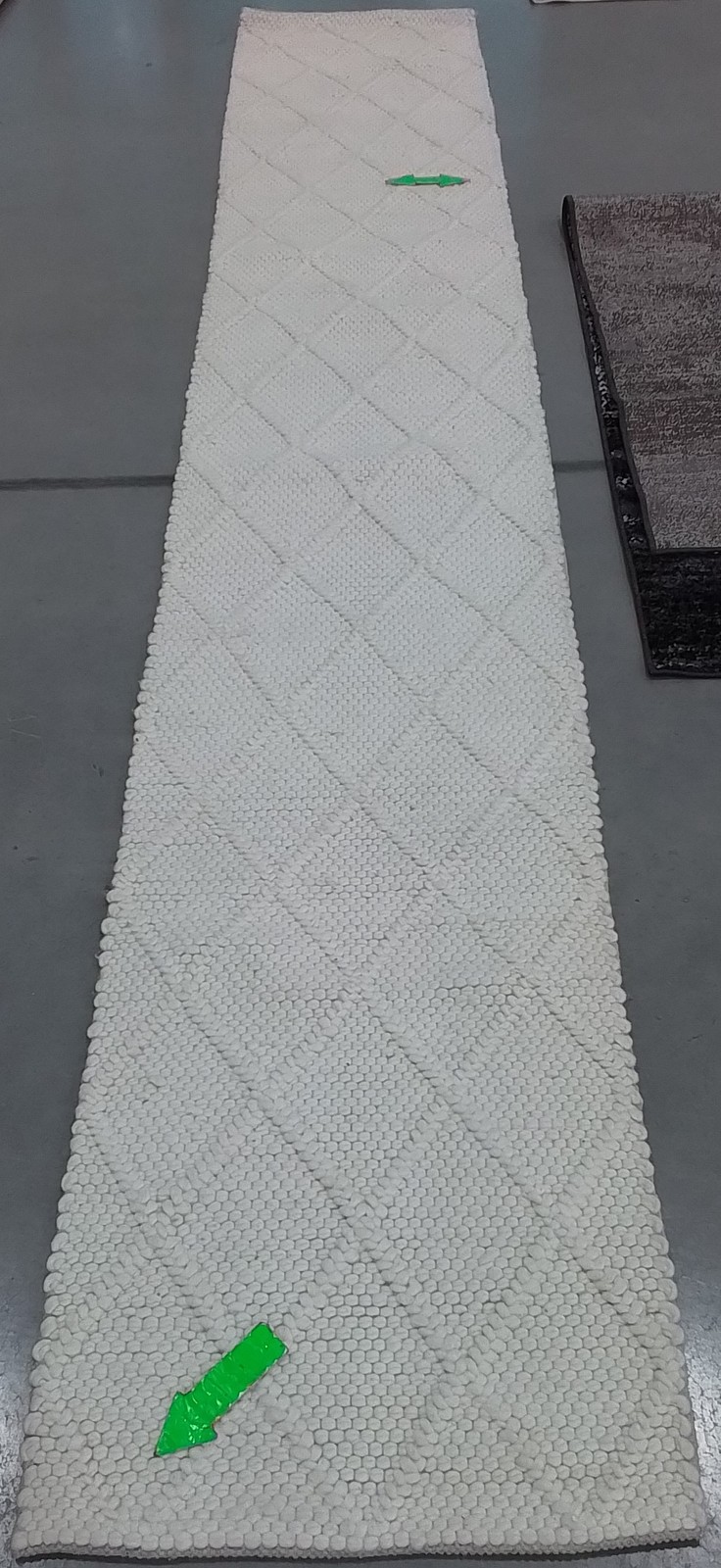 IVORY / IVORY 2′-3″ x 14′-0″ Stained Rug, Reduced Price 1172799931 NAT310A-214