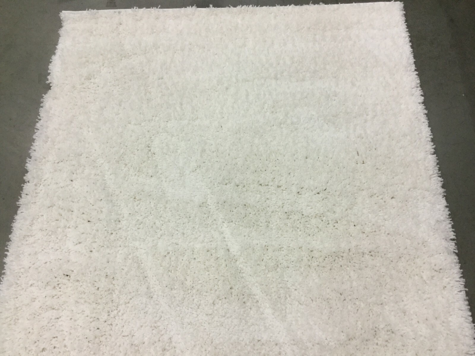 WHITE 4′ X 6′ Stained Rug, Reduced Price 1172647427 SG151-1010-4
