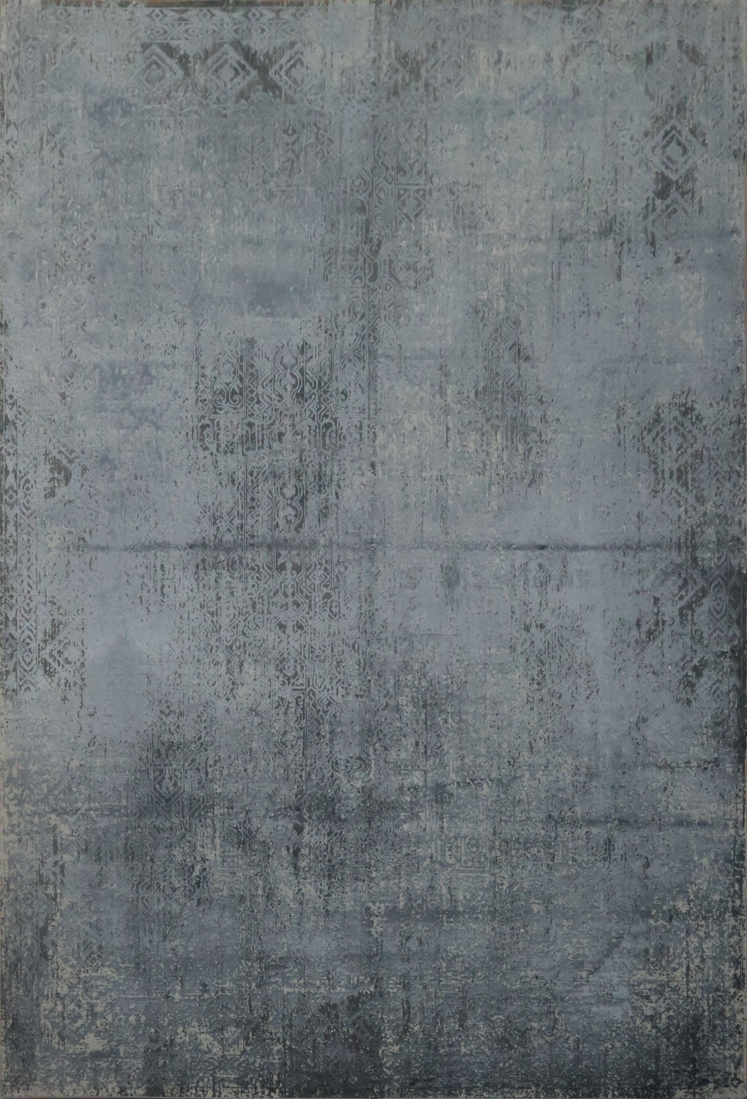 Modern Contemporary Area Rug 5×8 Ft Abstract Distressed Look Turkish Carpet