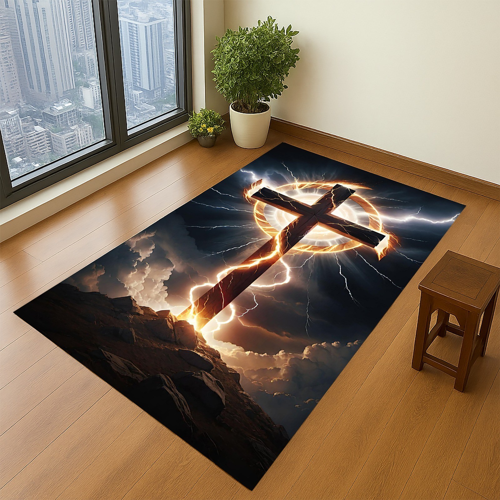 Christian Prayer Rug,Cross Symbol Prayer Rug,Christian Prayer Journal,Personaliz