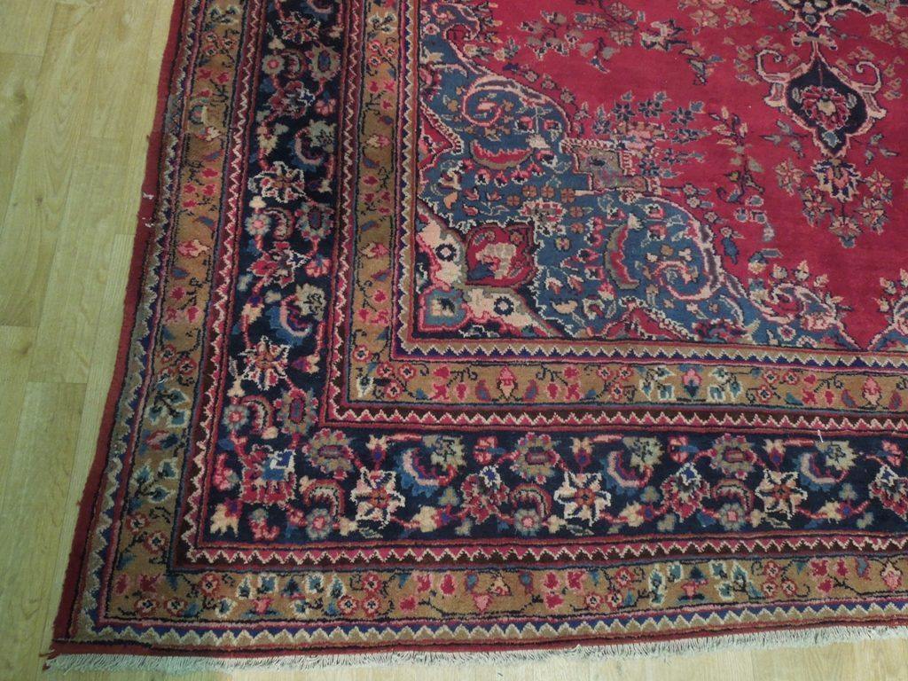 8′ x 11′ Semi Antique Perssiaan Mashaad Rug 73816