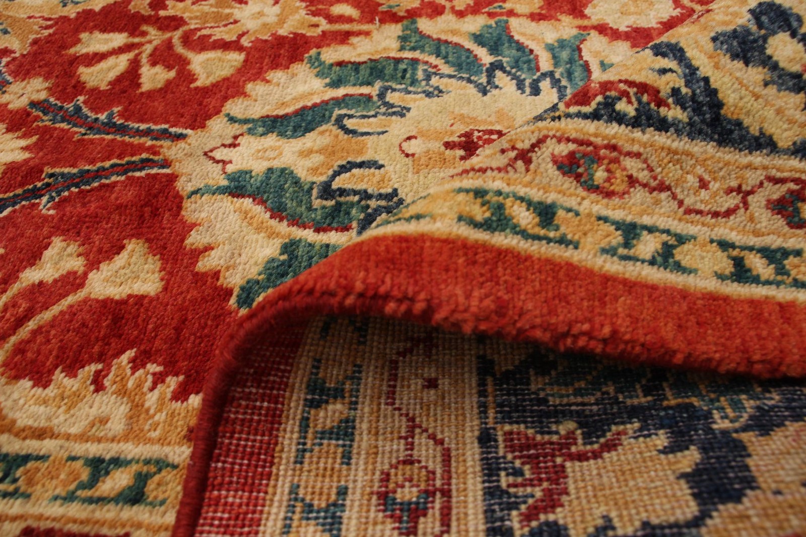 6’1″ x 8’10” Hand Knotted Area Rug Traditional Oriental Wool Carpet