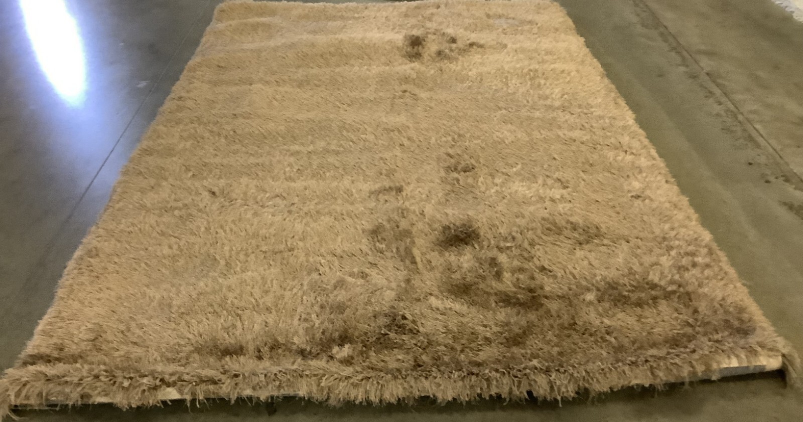 TAUPE 5′-0″ x 8′-0″ Back Stain Rug, Reduced Price 1172676319 SG256T-5