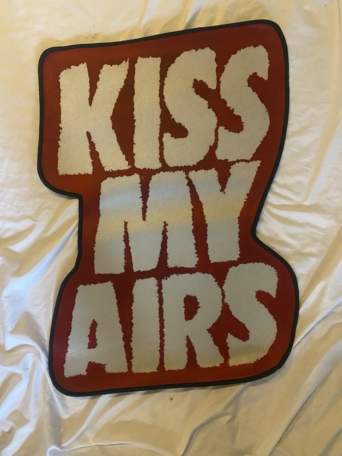 Kiss My Airs Inspired Rug , Hypebeast Room Decor, Sneakerhead Rug, Bedroom mat