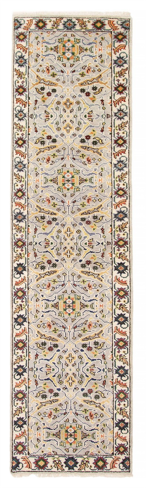 2’5″ x 10’1″ Vintage Hand-knotted Runner Rug Traditional Oriental Wool Carpet