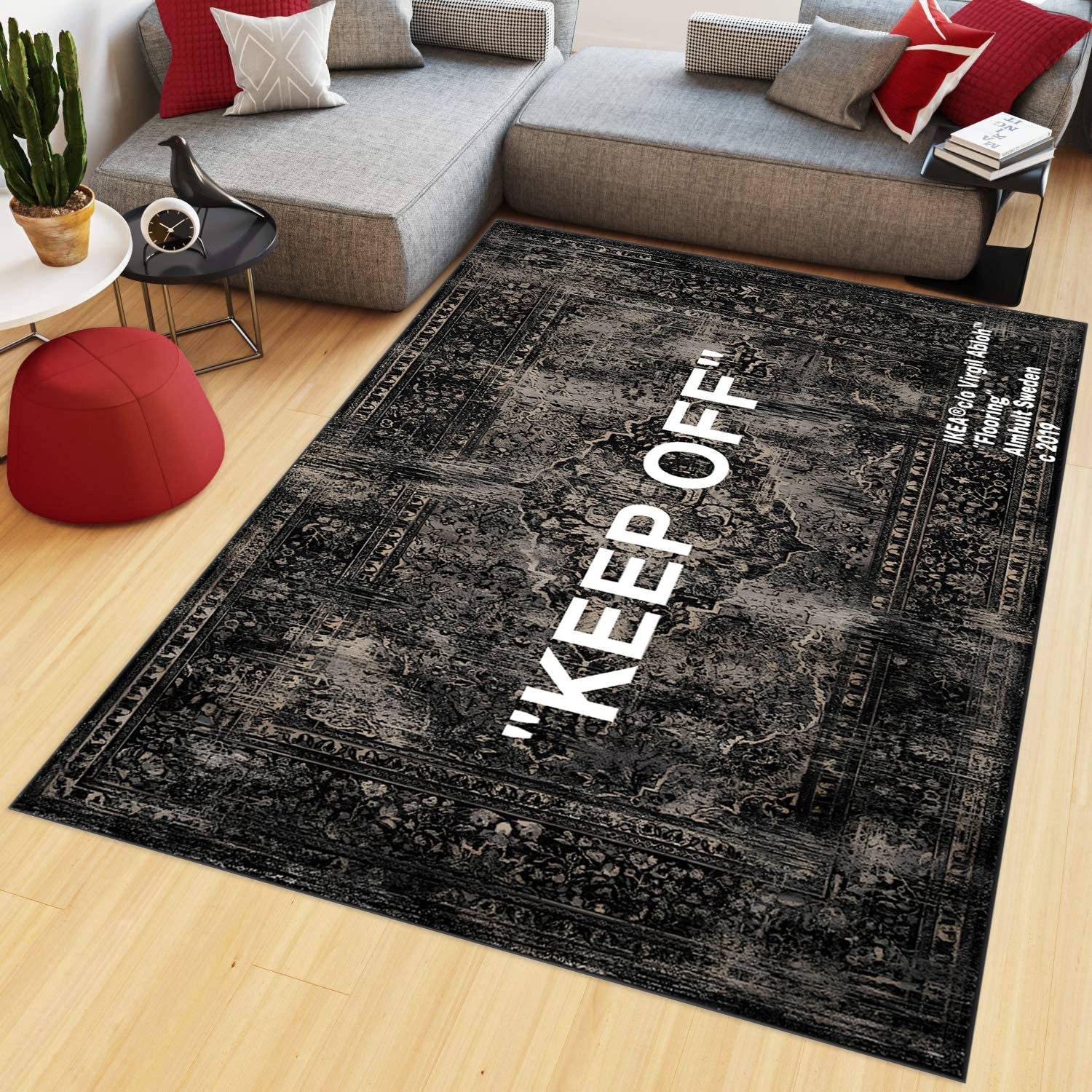 Keep Off Carpet, Cool Rug, Room Decor, Gift For Him Her, Living Room Rugs,