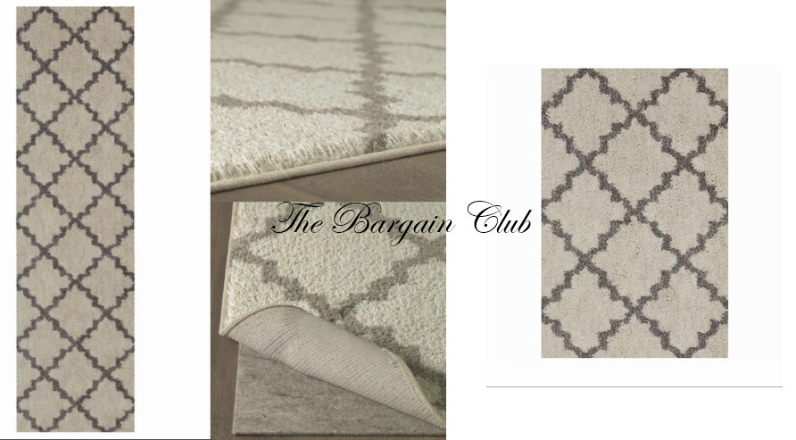 Mohawk Home Wyatt Moroccan Area Rug 5 x 8 OR Runner 2′ x 8′ OR Throw Rug 2′ x 4′