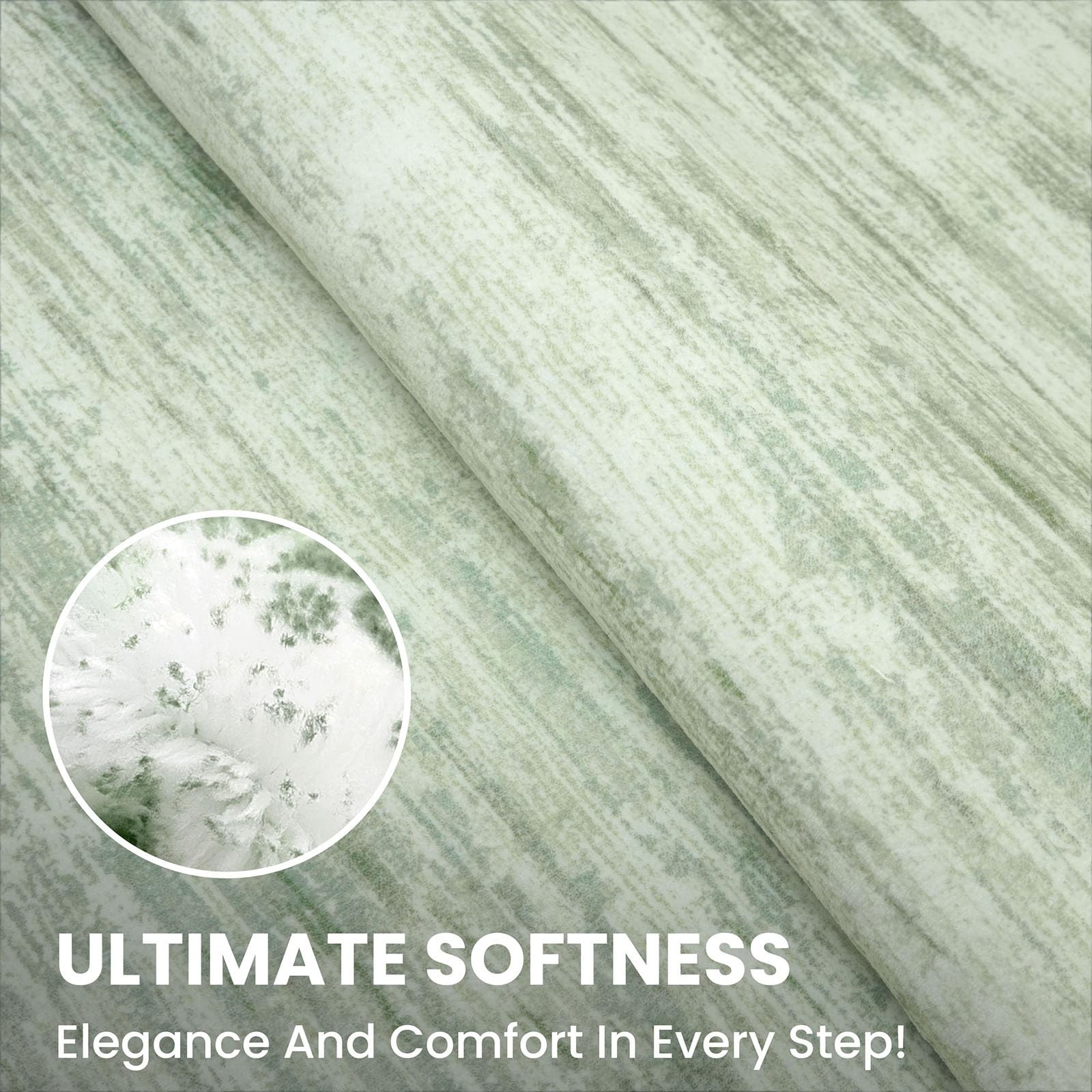 SIILOOM 2×3 Modern Abstract Rug for Entryway, Lime Green Super Soft Small Are…