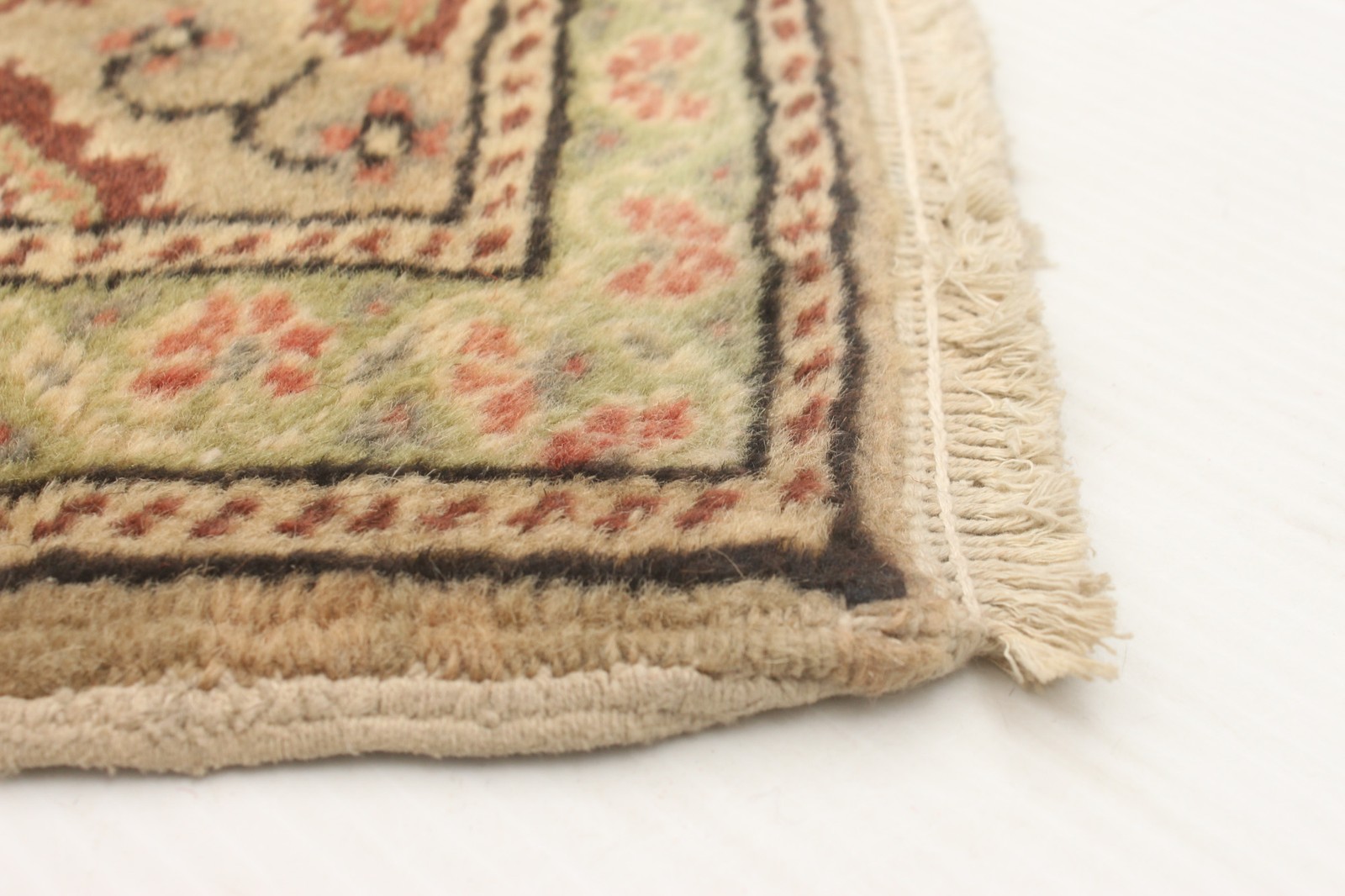 Vintage Traditional Hand-Knotted Area Rug 6’6″ x 10’2″ Oriental Wool Carpet