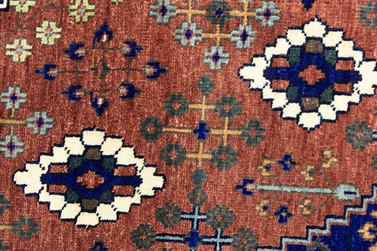 Vintage Style Handmade Tribal Geometric Oriental Rug Living Room Carpet 6×9 ft