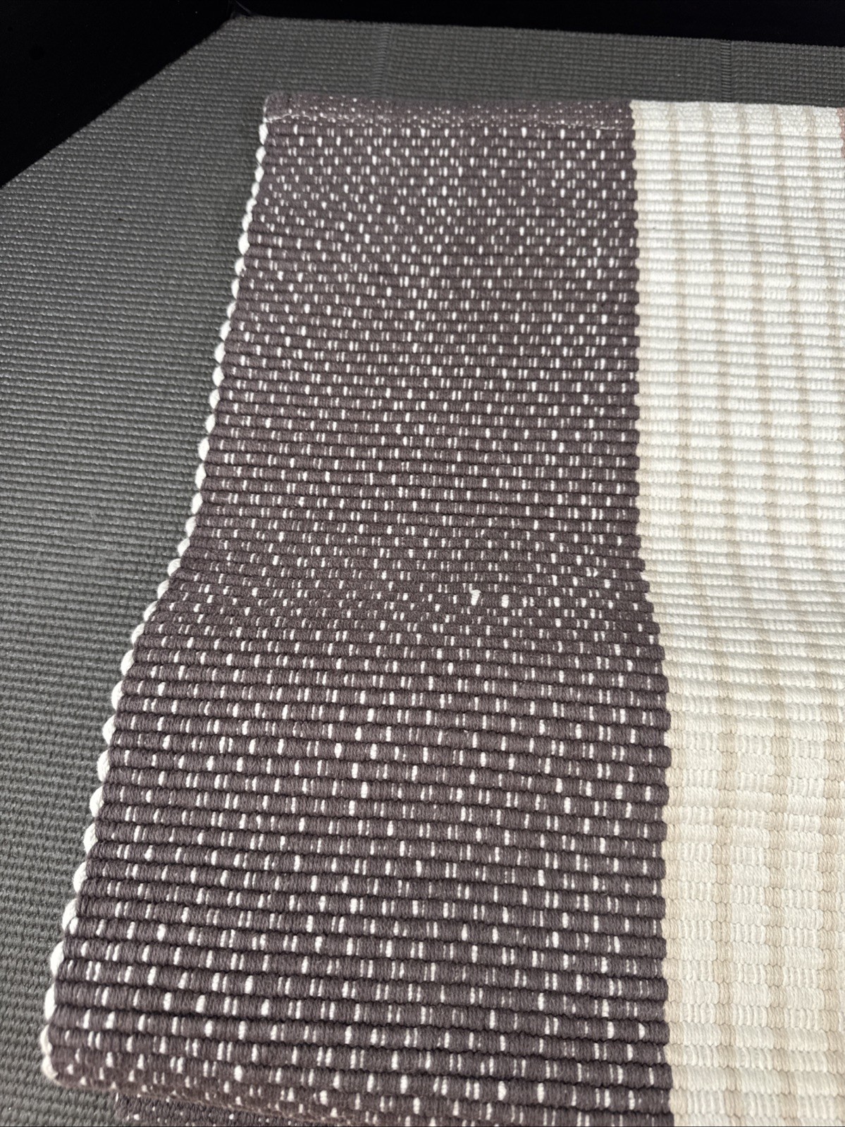 Hearth & Hand™ Tri-Patterned Rug with Magnolia 33.4” X 20” Rectangle