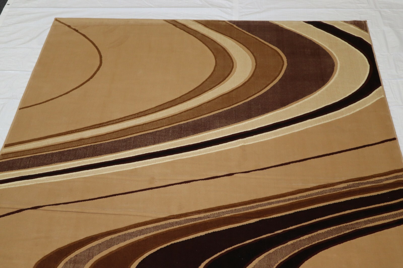 7’10” x 9’10” ft. Hand Made Oriental Wool Area 8 x 10 Contemporary Indian Rug